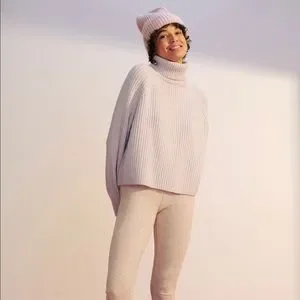 H&M Sweaters Relaxed Fit Turtleneck Sweater In Soft Ribknit